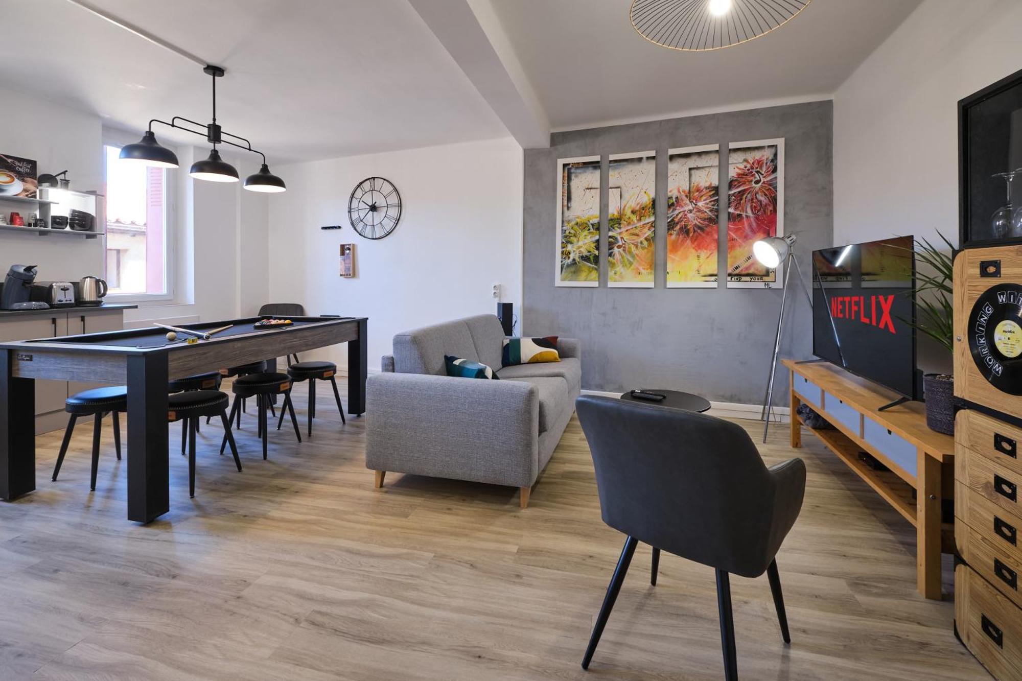 Magnifique*T4*Centre Ville*Wifi*Billard*Netflix* Ліму Екстер'єр фото